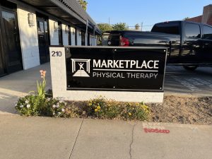 UpDog Signs - Marketplace Physical Therapy - Monument Sign